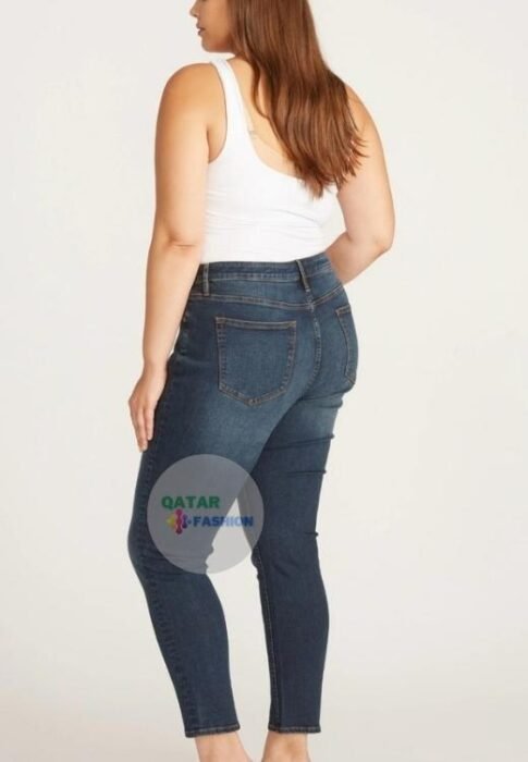 Plus Size Standard Look High-rise Jeans