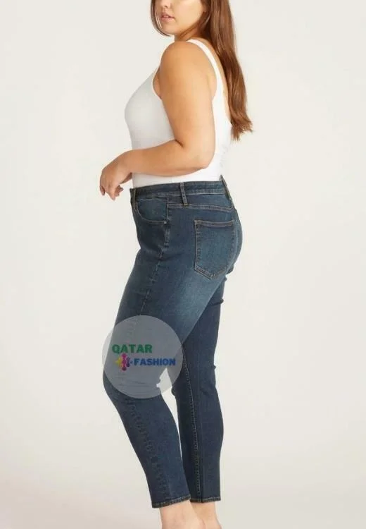 Plus Size Standard Look High-rise Jeans