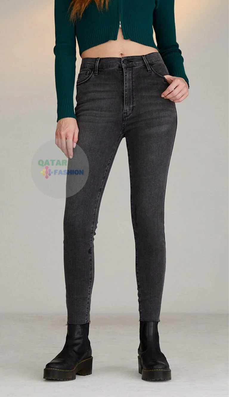Plain High Waist Clean Look Midnight