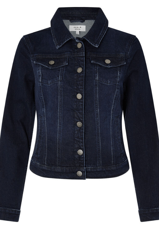 Deep Blue New Look Denim Jacket For ladies