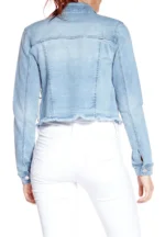 Crop Denim Jacket - Image 2