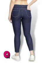 Dark Royal Blue Standard Clean Design Jeans