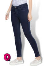 Cleans Looks Dark night Color Mid-Rise JEans