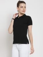 Black Polo for Women's Shaped