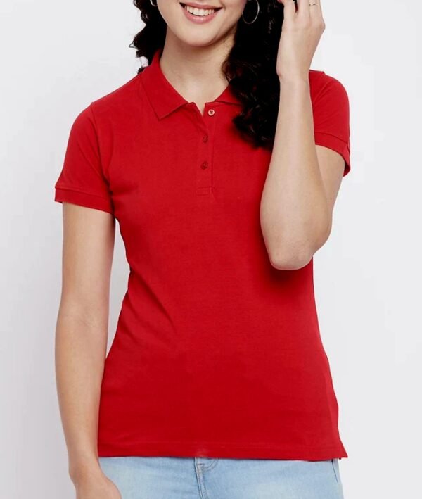 Polo Shirt simple design for women's